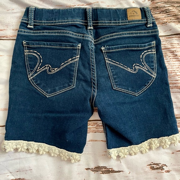 Jordache lace trimmed denim shorts - Picture 3 of 6